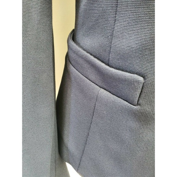 Emporio Armani Women's Solid Viscose One Button Single Breasted Blazer Size 46 - Picture 4 of 12